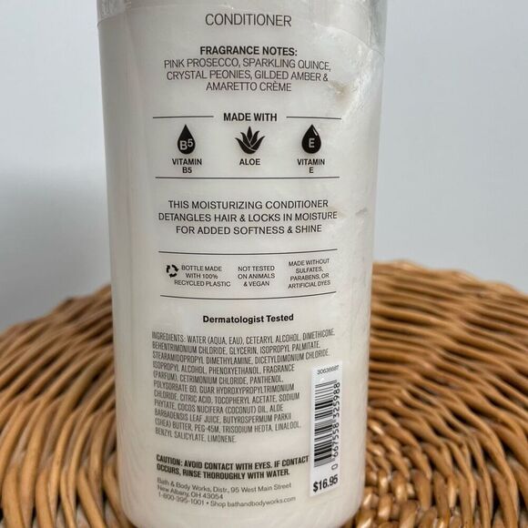 New Bath & Body Works A Thousand Wishes Hair Conditioner 16 Fl oz Sealed NWT - Picture 3 of 6